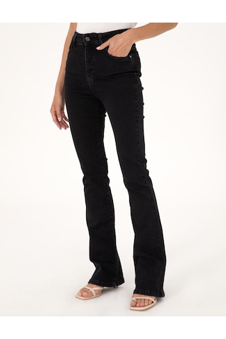 Pierre Cardin Kadın Siyah Pantolon Jean 50313246-vr046 Siyah