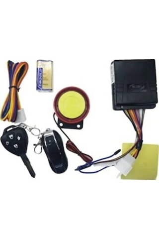 Hsgl Motorsiklet Alarm Seti 120db Uzaktan Çalıştırma Anti-hırsızlık Motosiklet Bisiklet Su Geçirmez Araba Parçaları Uzaktan Başlangıç Kiti İçin Araba