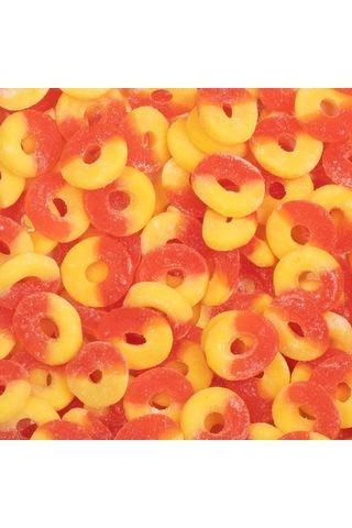 Candy Break Peach Rings Şeftali Aromalı Yumuşak Şeker 113 G