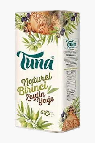 Tuna Naturel Birinci Zeytinyağı Teneke 5 L