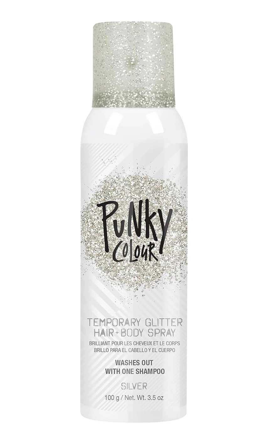 Punky Colour Gümüş Renk Simli Saç Ve Vücut Spreyi 100 G