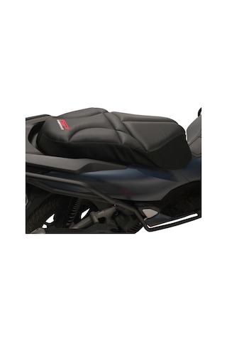 GP Kompozit Honda PCX 125 / 150 2014-2025 Uyumlu Fileli Motosiklet Konfor Sele Kılıfı Siyah