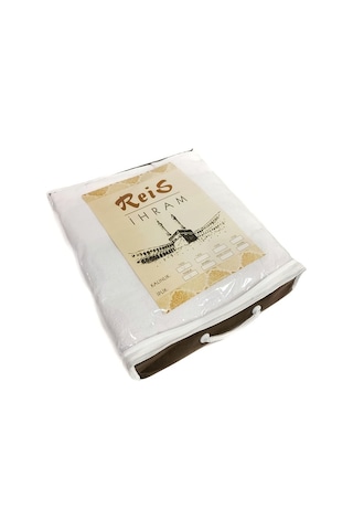 1250gr. %100 Pamuk Erkek İhram Beyaz