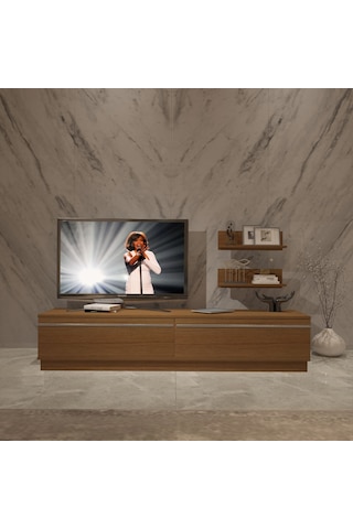 Decoraktiv Eko 4b Mdf Std Tv Ünitesi Tv Sehpası Ceviz