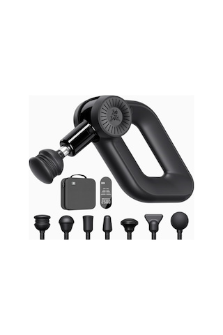 Bob And Brad D6 Pro Masaj Tabancası, 16 Mm Derin Doku, Sessiz, Oled Ekranlı Siyah