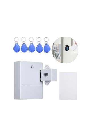 Wangxi Rfıd Kendin Yap Açılır Gizli Dolap Kilidi, Akıllı Sensör Gardırop Ayakkabı Çekmecesi Elektronik Kilit Diğer
