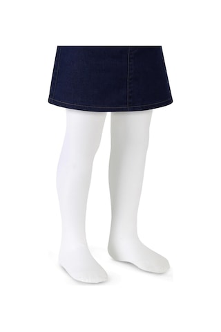 Civil Girls Fit30 2-12 Yaş Külotlu Çorap - Beyaz
