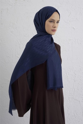 Armine Edition Şal 03 Lacivert