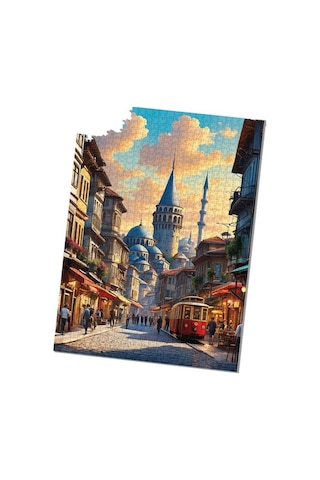Btoys 1000 Parça Puzzle Beyoğlu 9019