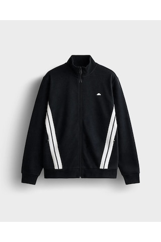 Ellesse 6wm1022-bk Erkek Fermuarlı Sweat Siyah