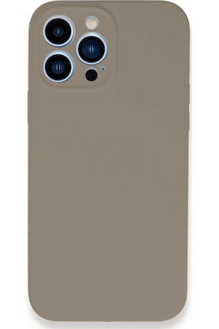 Newface Apple   Uyumlu  iPhone 13 Pro Max Kılıf Lansman Legant Silikon - Bej