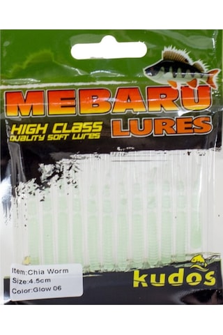 Kudos Chia Worm Size: 4,5 Cm Silikon Yem