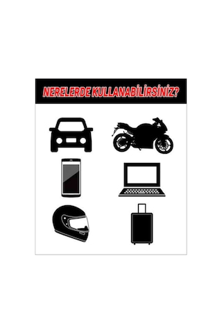 Arabada Bebek Var Araç, Araba, Oto, Motorsiklet, Kask, Laptop, Cam Sticker 16x12 Cm