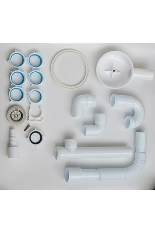 Anı Plast Çamaşır Makinesi Üstü Lavabo Sifonu 168088430