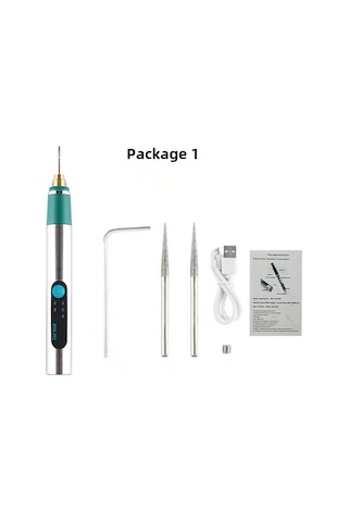 Maiyame El Tipi Şarjlı Hız Ayarlanabilir Taşlama, Oymak Ve Kesme Makinesi - Profesyonel Ve Hobi Kullanıma Uygun Mini Motorlu Alet Paket 2