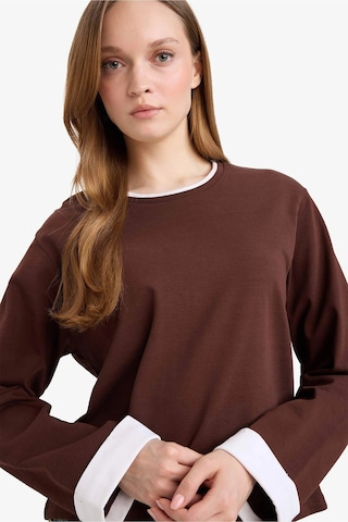 Defacto %100 Pamuk Loose Fıt Tunik G8576ax26spbn341 Kahve-bn341