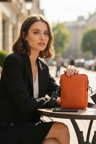 Brandsmithshop Tangerine Mandalina Glow Elegant Omuz Çantası Çok Renkli