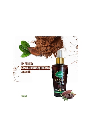 Hk Remedy Sun Kakao Yağı SPF4 Sprey 200 ML
