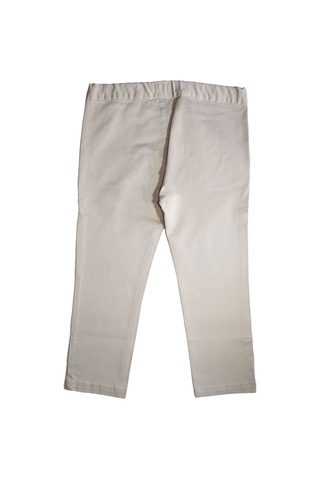 Camel Rengi Kalın Dokuma Organik Erkek Çocuk Kanvas Pantolon 001