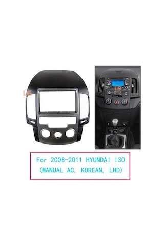 Hyundai İ30 2008-2011 Analog Android Teyp Çerçeve 9 Inch - Soket - Canbus