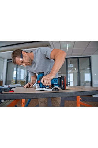Bosch Gst 18v-155 Sc 1x5,5 Ah Expert Akülü Dekupaj Makinesi