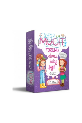 2 Ve 3.Sınıf Mucit Torunu Olmak Kolay Değil 5 Kitap Set+Hds