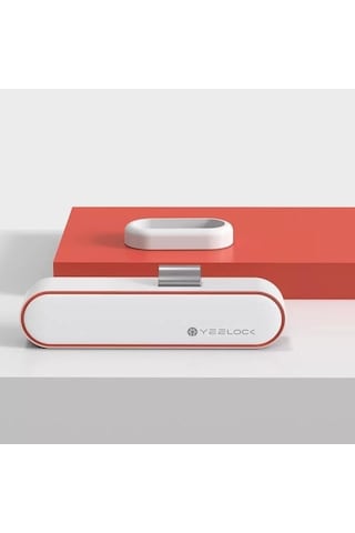 Jokmae Akıllı Çekmece Kilidi - Bluetooth Kontrollü, Çocuk Emniyetli, Beyaz