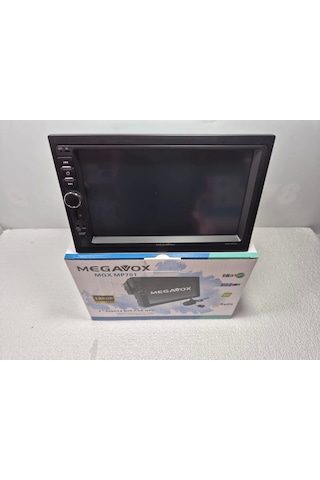 Megavox İnce Kasa Double Teyp - Megavox Aşağı Yukarı Ayarlanan Ekranlı Tofaş Teyp - Park Kameralı