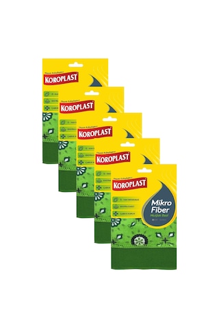 Mikro Fiber Mutfak Bezi 2 Li 30 X 30 Cm X 5 Paket Çok Renkli