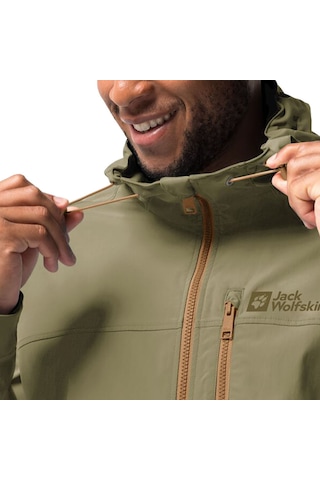 Jack Wolfskin Desert Wind Erkek Outdoor Ceketi 4511 Çok Renkli