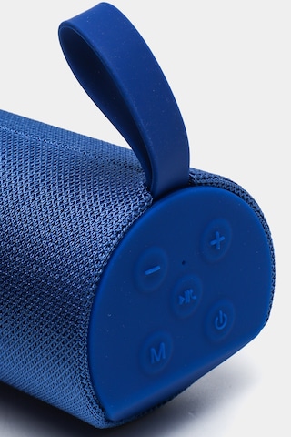Thentech Kablosuz Su Geçirmez Bluetooth Hoparlör Taşınabilir Uzun Şarjlı Güçlü Sesli Bluetooth Hoparlör Mavi