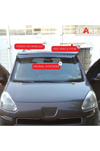 Peugeot Partner Tepee 2009-2015 Yıl Aralığı Uyumlu Ön Cam Güneşlik