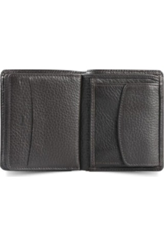 Guard El Portföyü Hakiki Deri Siyah Kahverengi Çok Renkli