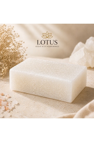 Lotus Arındırıcı & Peeling Etkili Doğal Tuz Sabunu 200 G