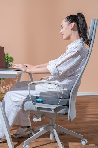 Visco Tekerlekli Sandalye Minderi Visko Arkası Açık Minder 41x39x6 Cm