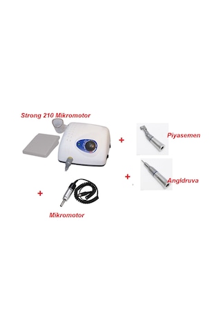 Mikromotor Strong 210 Öğrenci Tip Elektrikli Mikromotor Mikromotor Strong 210 Öğrenci Tip Elektrikli Mikromotor