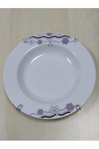 Dekor Tabak Askısı Duvar Tabak Askı Aparatı Asma 22-25 CM Metalik