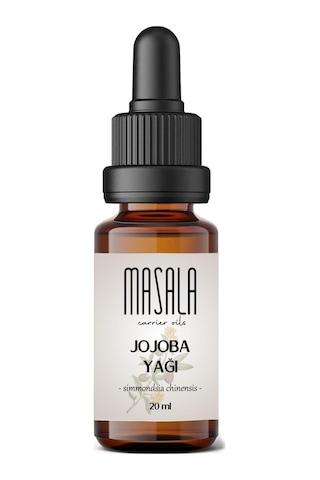 Masala Jojoba Yağı 20 ml. (Jojoba Oil) Soğuk Pres