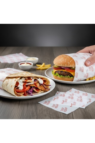 Döner Ve Hamburger Poşeti 19x19 Cm - 10 Mikron - 5 Kg Ekonomik Paket 1000 Adet
