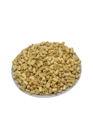 7 Mm Silindir Ahşap Boncuk 50 Gr