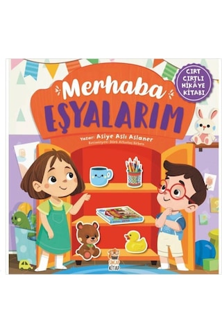Merhaba Serisi Cırt Cırtlı Hikaye Kitapları 3'lü Set Merhaba Çiftlik - Eşyalarım - Uzay
