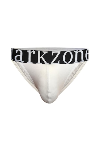 Darkzone Erkek Beyaz Yanları Açık Geniş Lastikli Slip Külot