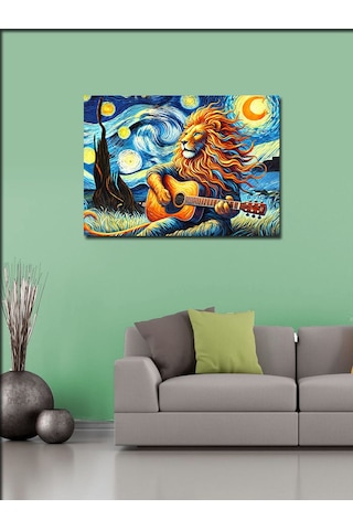 Kanvas Tablo Van Gogh Gitarist