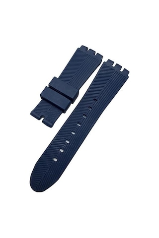 Swatch Yos Model 24mm Lacivert Silikon Saat Kordonu