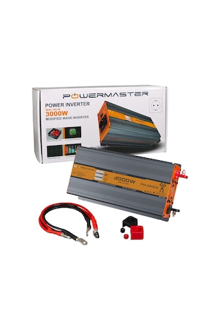 Powermaster Pm-3000a 12 Volt 3000 Watt Power Inverter
