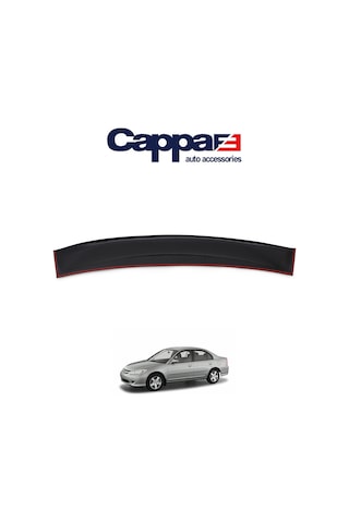 Cappafe Honda Civic 7 Arka Cam Üstü Spoyler Akrilik Abs 01-2006