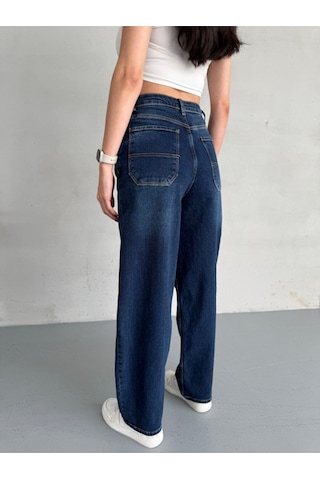 Maison Meda Denim De Yeni Siluet: Lacivert Baggy Lacivert