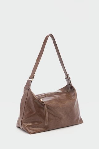 Gabrielle Salaş Omuz Çantası Vizon Vizon