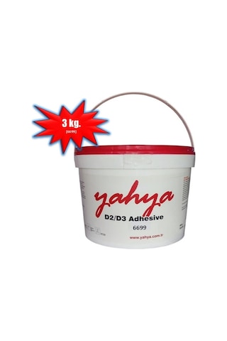 Yahya Beyaz D2-d3 Tutkal 3 Kg Kod:6699 Yahya Beyaz D2-d3 Tutkal 3 Kg Kod:6699