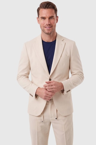 Rizzup Erkek Bej Slim Fit Likralı Gofre Kumaş Takım Elbise İpli Lastikli Pantolon 2602326